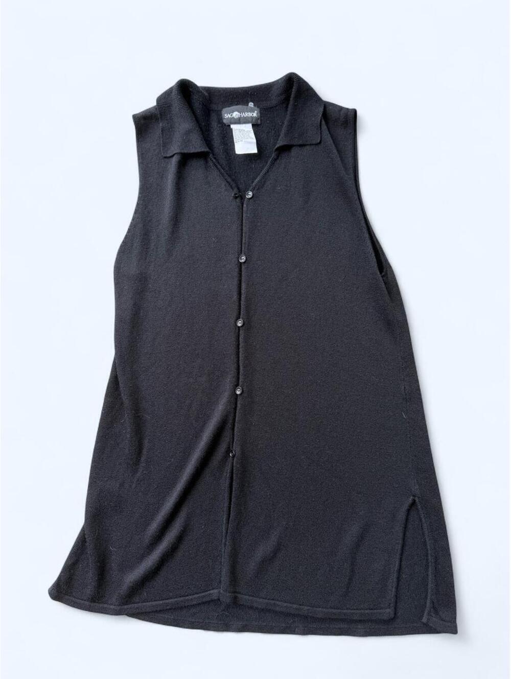 Sag Harbor Men's Black Gilet
